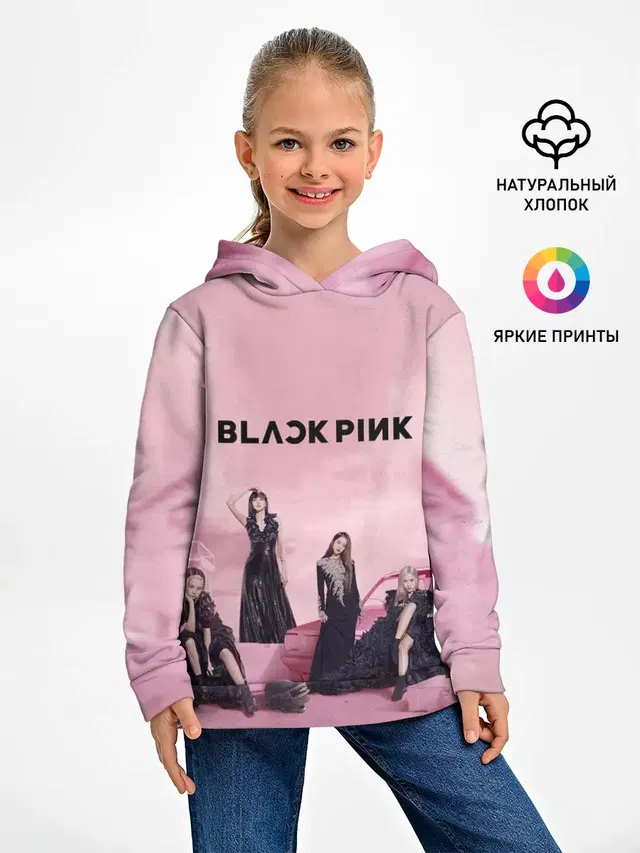 Детское худи с принтом «BlackPink — BLACKPINK x PUBG»