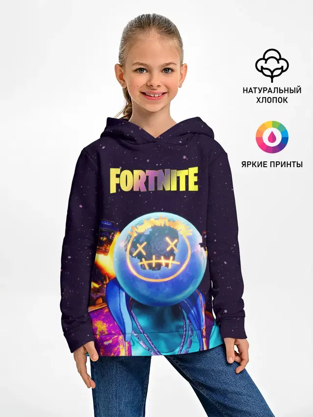 Детское худи с принтом «Фортнайт — Astro Jack Fortnite»