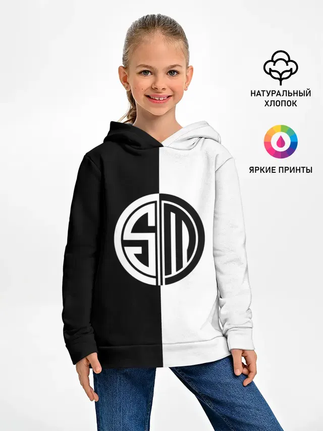 Детское худи с принтом «Team SoloMid»