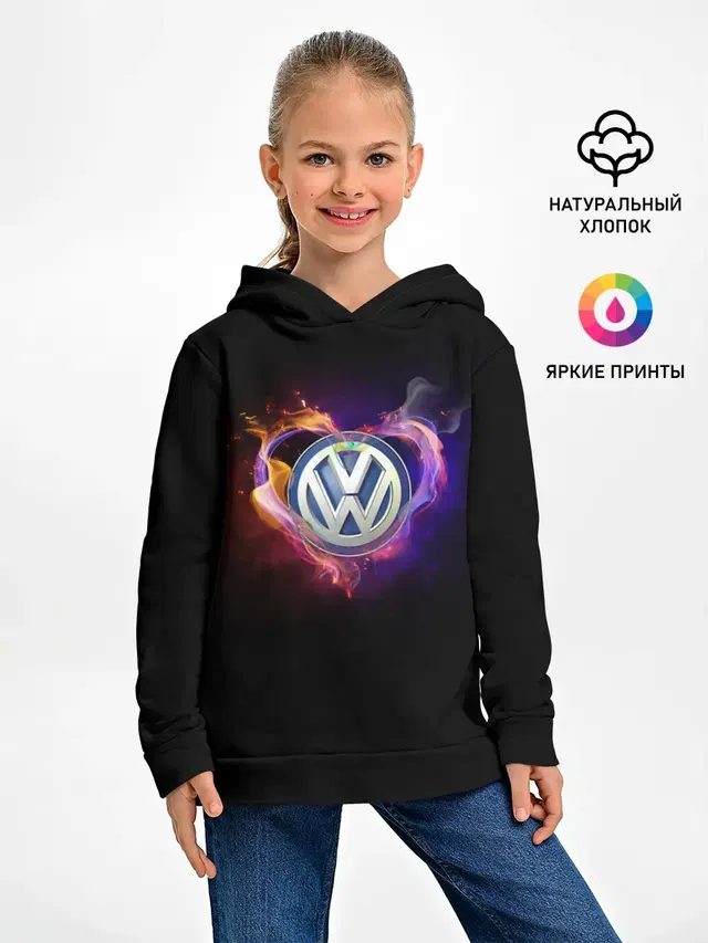 Детское худи с принтом «Volkswagen»