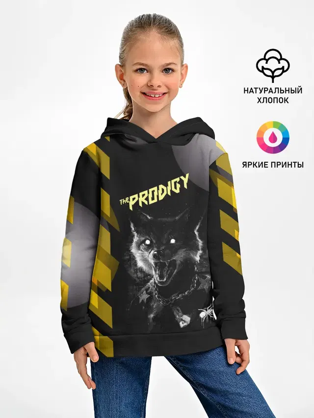 Детское худи с принтом «Prodigy — the prodigy»