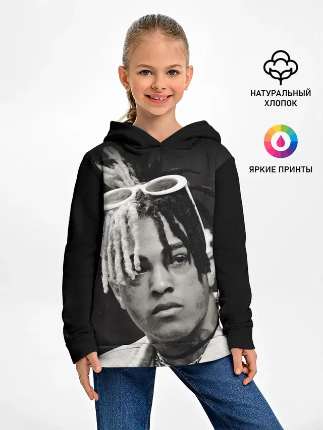 Детское худи с принтом «XXXtentacion — XXXTENTANCION»