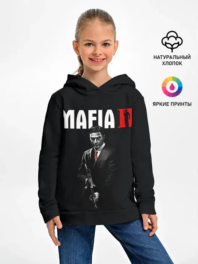 Детское худи с принтом «Mafia — Месть Вито»