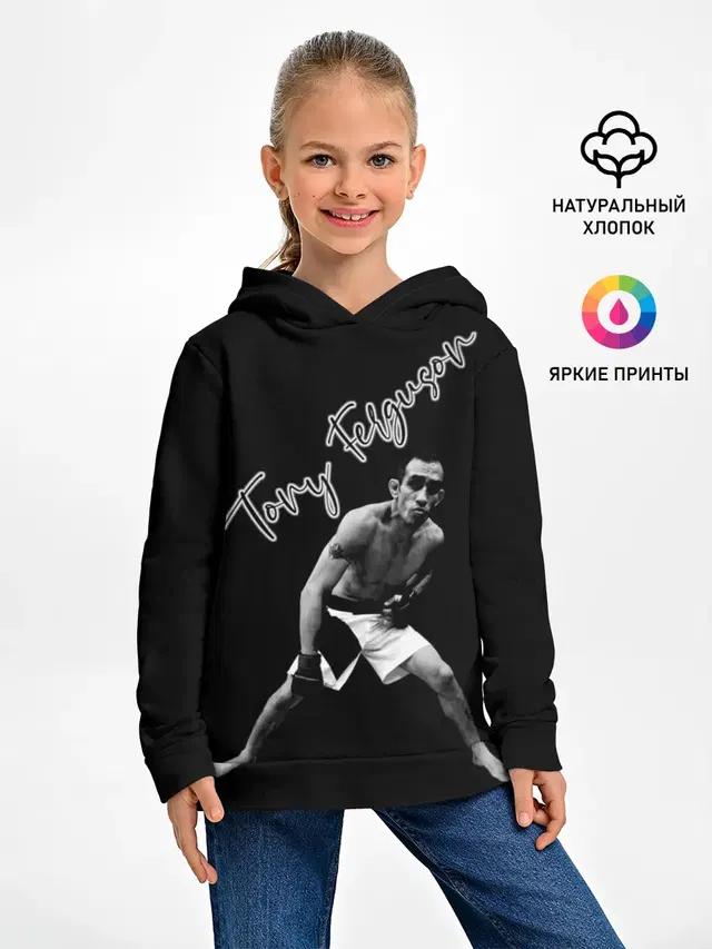 Детское худи с принтом «MMA — Tony Ferguson»