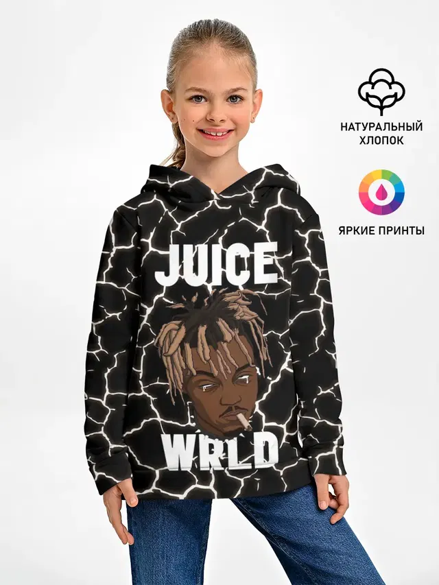 Детское худи с принтом «Eminem — Juice WRLD.»
