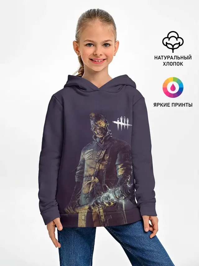 Детское худи с принтом «Dead by Daylight»