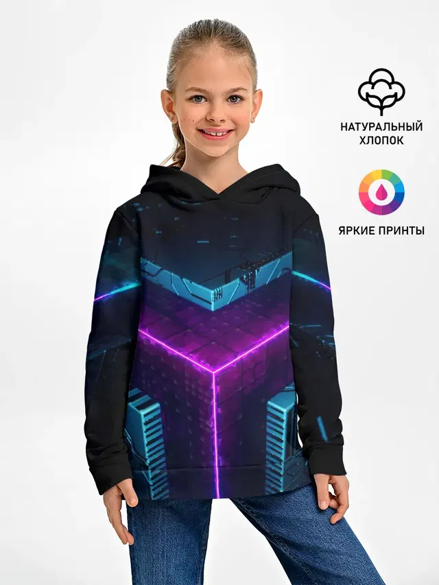 Неоновые грани 3D