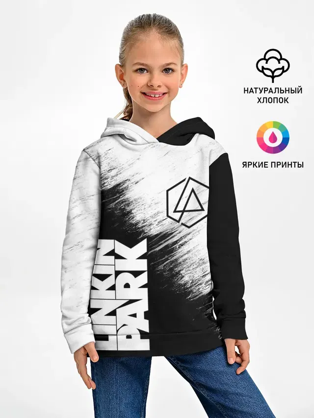 Детское худи с принтом «Linkin Park — LINKIN PARK [3]»