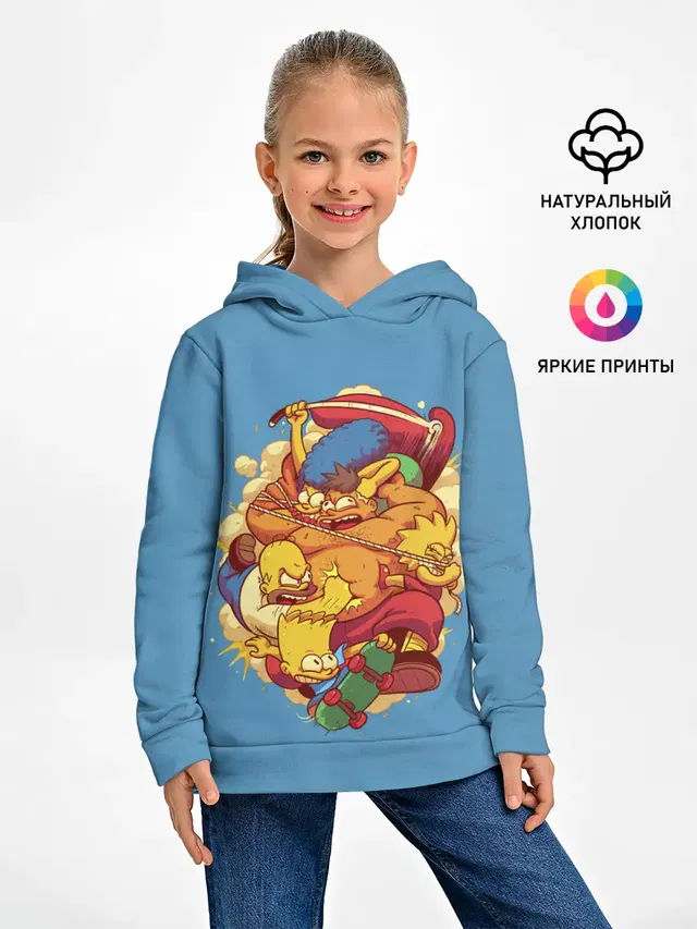 Драка с Симпсонами