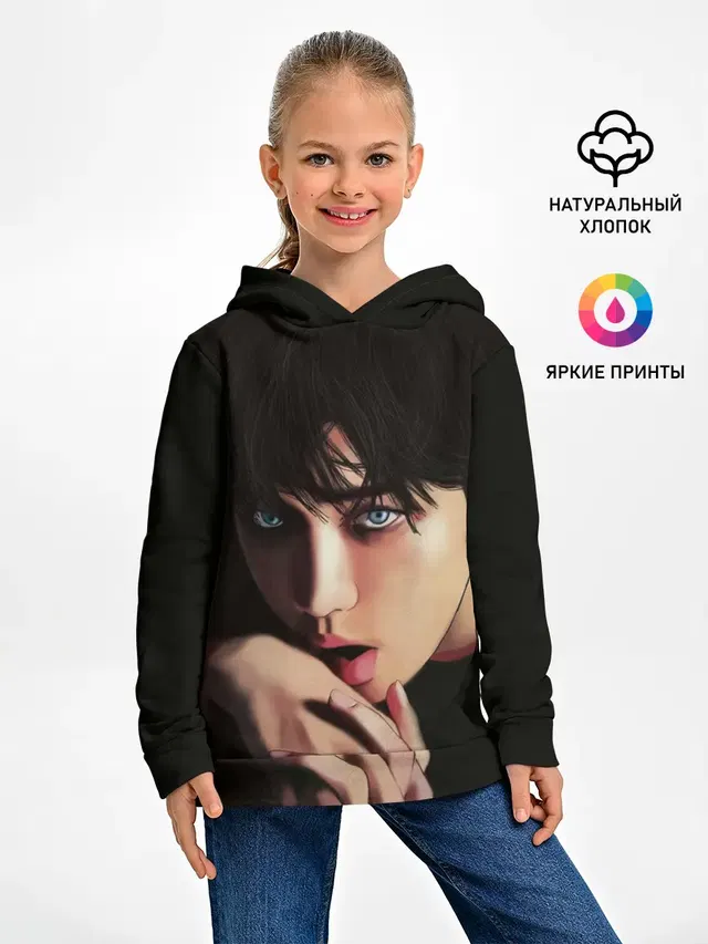 Детское худи с принтом «BTS»