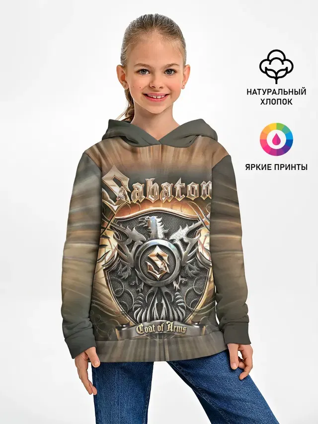 Детское худи с принтом «Coat of Arms»