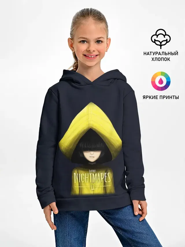 Детское худи с принтом «Little Nightmares — Little Nightmares 2»