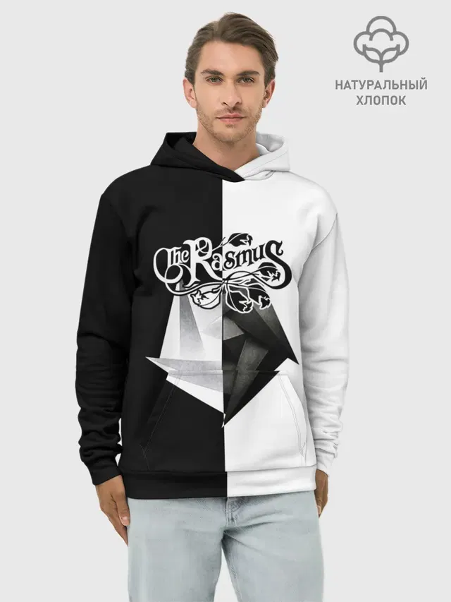 Худи мужской базовый хлопок с принтом «The Rasmus»