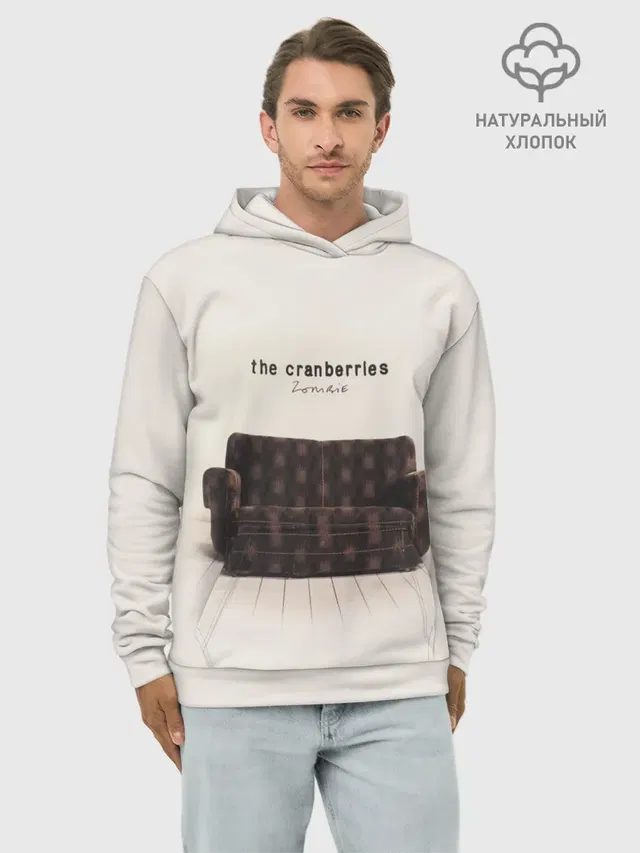 Худи мужской базовый хлопок с принтом «The Cranberries»