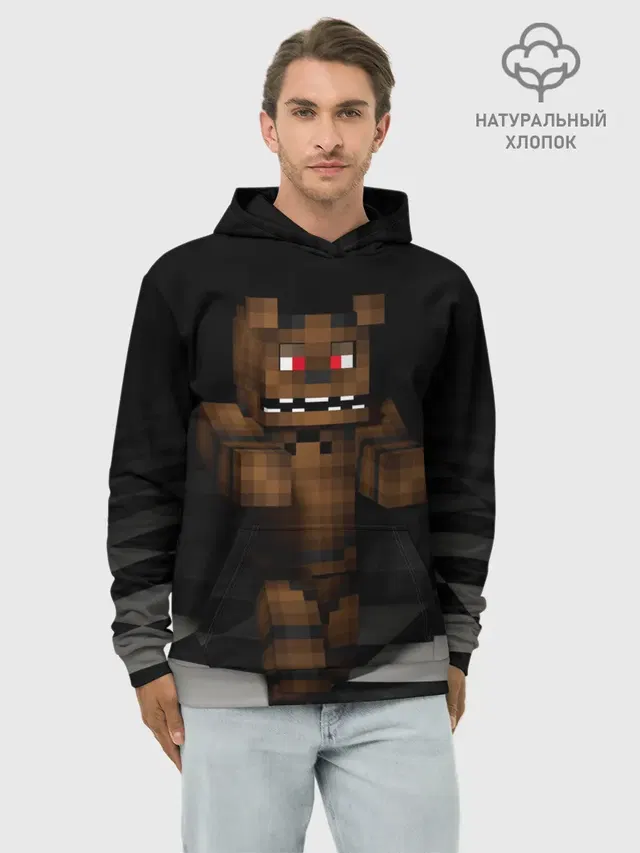 Фредди FNAF в майнкрафт.