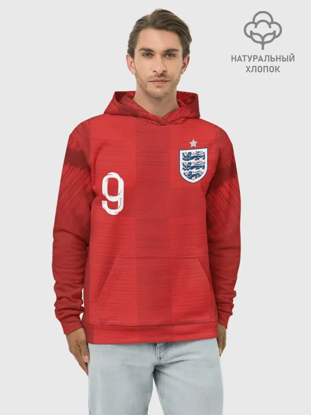 Худи мужской базовый хлопок с принтом «Kane away WC 2018»
