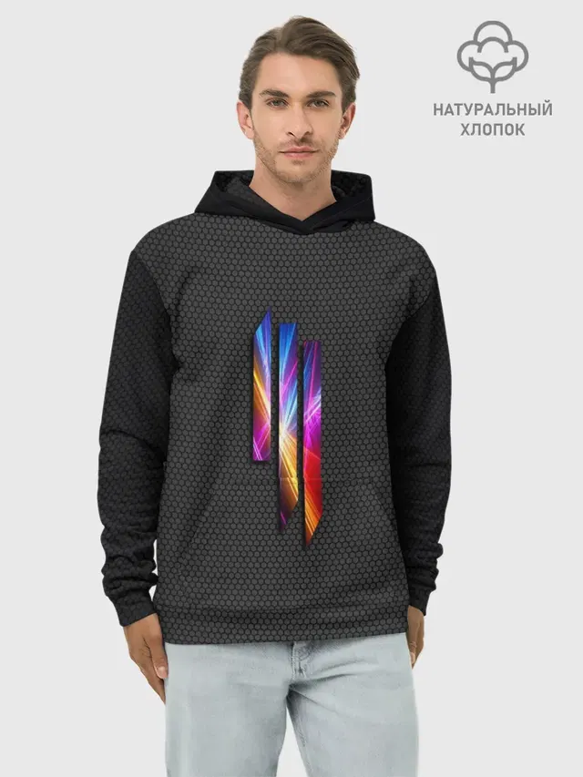 Худи мужской базовый хлопок с принтом «Skrillex»