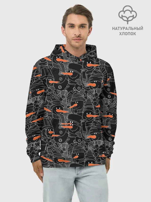 Черные снеговики
