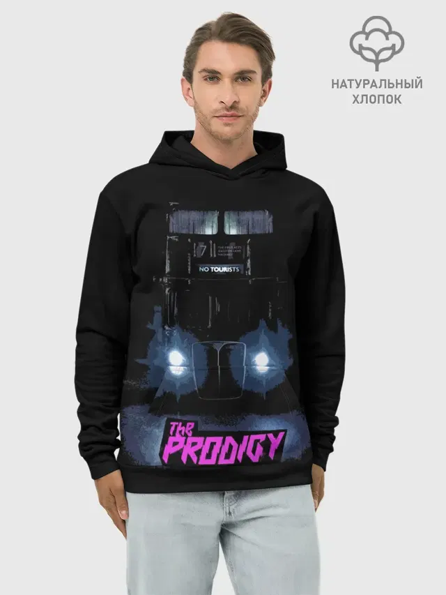 Худи мужской базовый хлопок с принтом «Prodigy — The Prodigy»