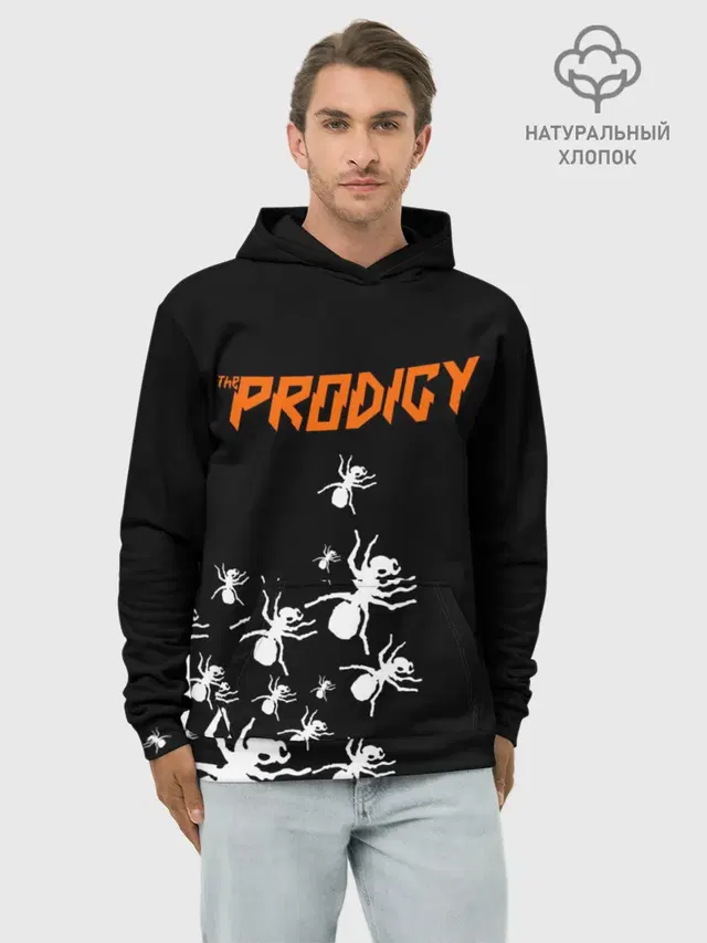 Худи мужской базовый хлопок с принтом «Prodigy — The Prodigy»