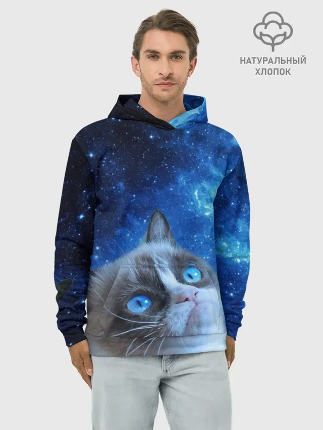 Сердитый кот в космосе