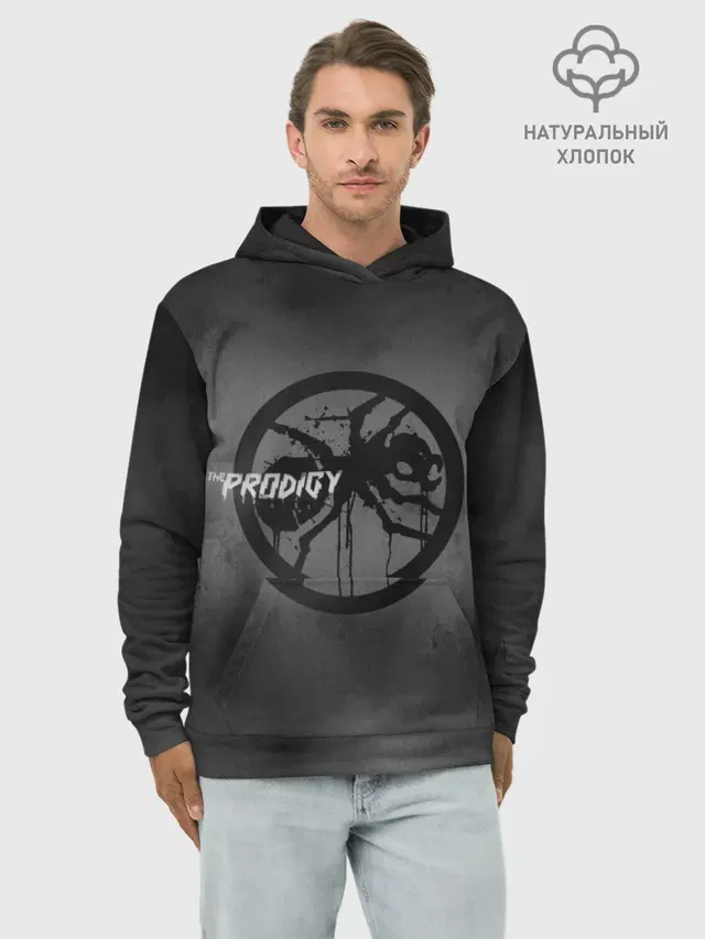 Худи мужской базовый хлопок с принтом «Prodigy — The Prodigy»