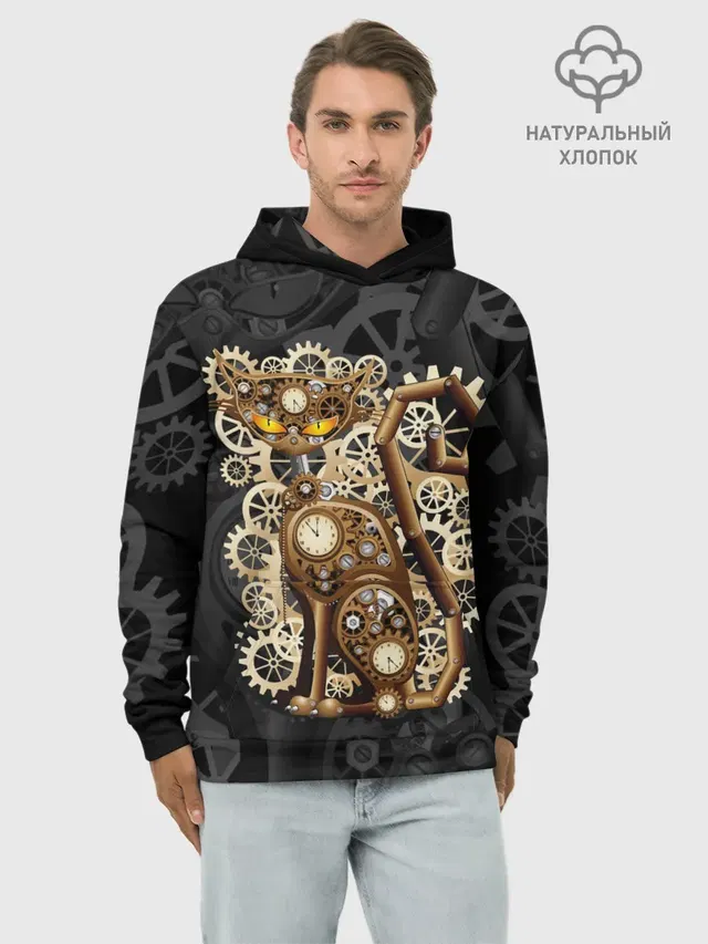 Кошка в стиле стимпанк