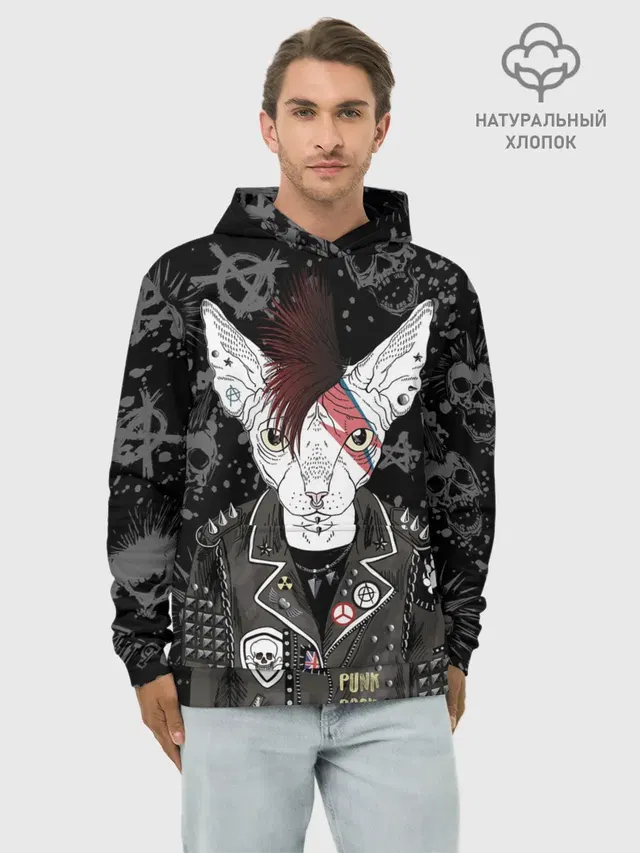 Кот в косухе