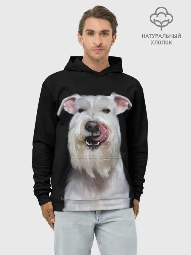 Белый шнауцер