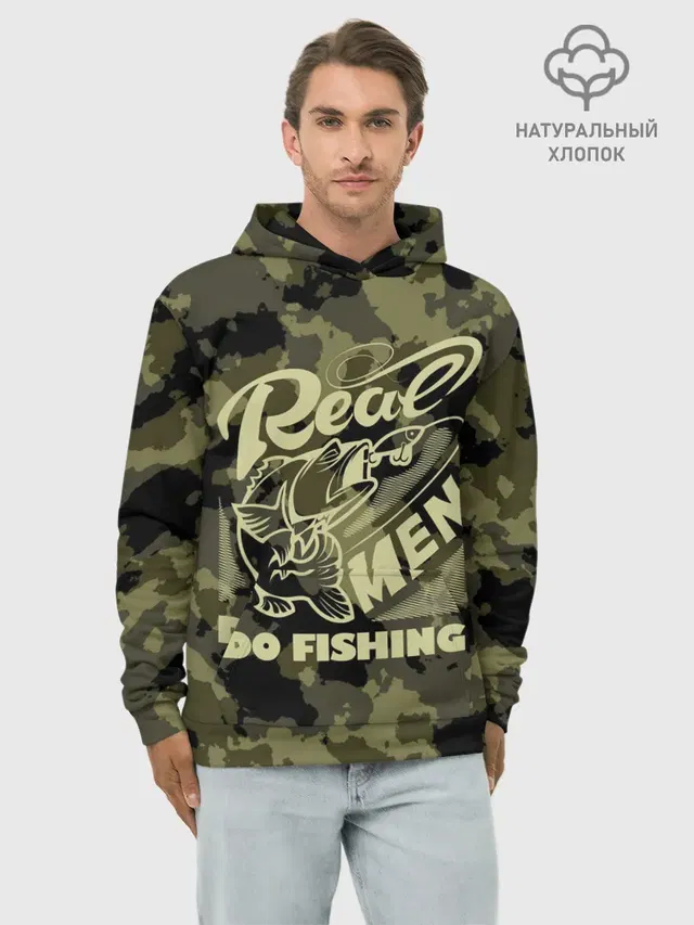 Real men do fishing