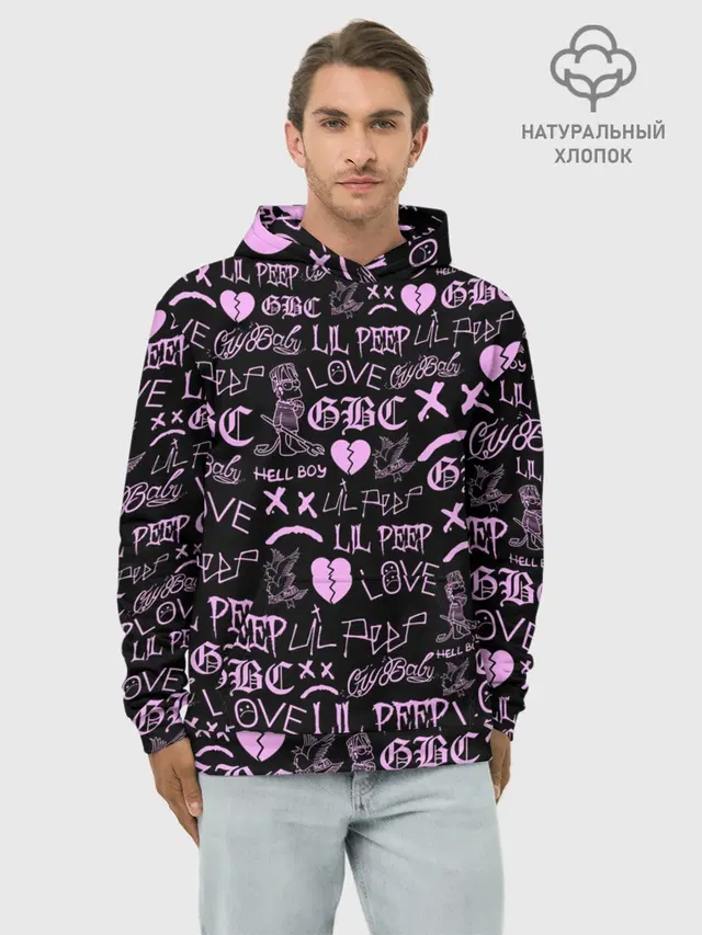 LIL PEEP LOGOBOMBING