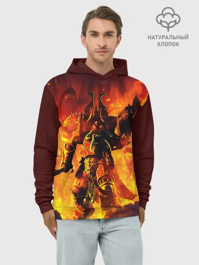 Худи мужской база хлопок