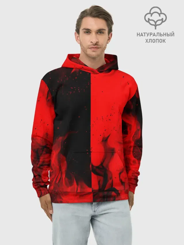 BLACK RED FIRE