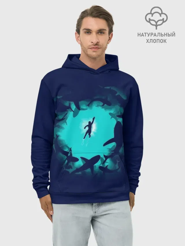 Swimming in the sea