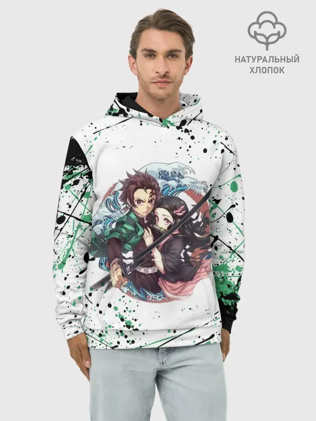 Брызги красок Demon Slayer