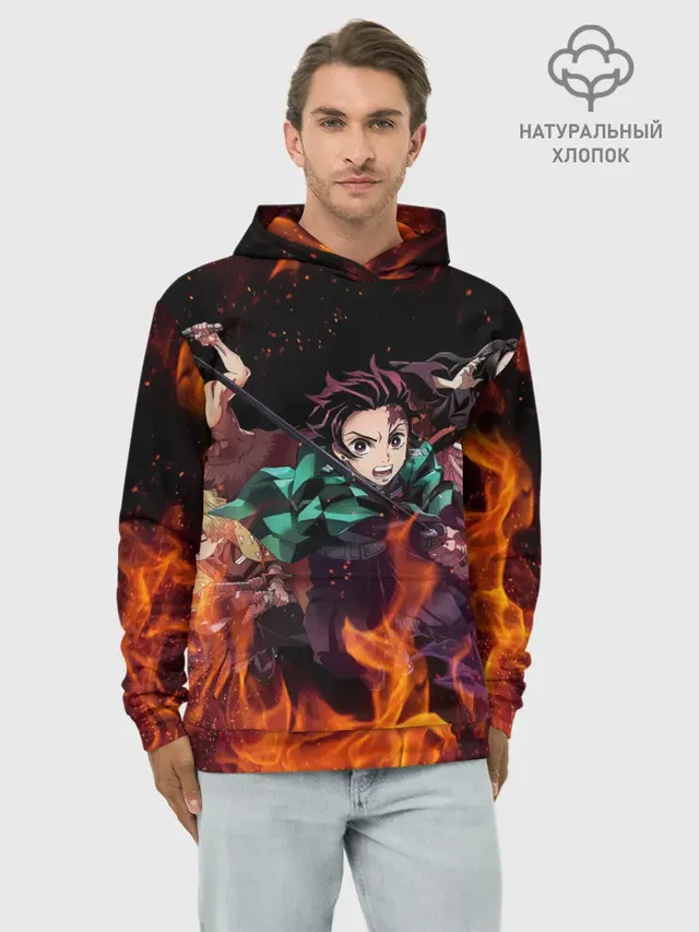 Kimetsu no Yaiba в огне