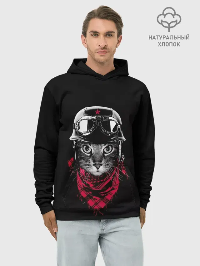 КОТИК В ШЛЕМЕ