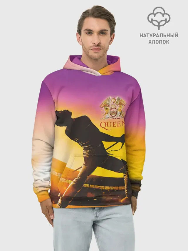 Худи мужской база хлопок