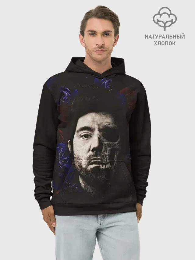 Худи мужской базовый хлопок с принтом «Chino Moreno»