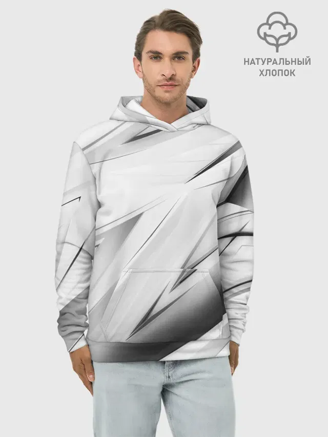GEOMETRY STRIPES WHITE