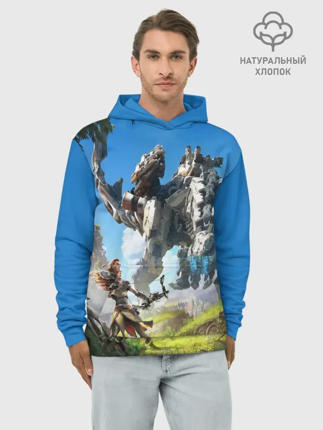 Худи мужской база хлопок