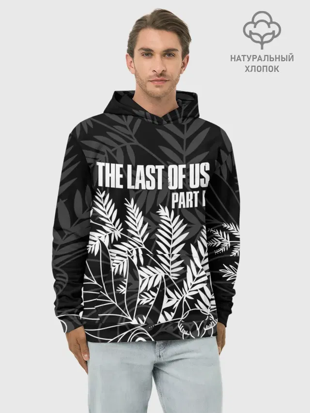Худи мужской базовый хлопок с принтом «Fern — THE LAST OF US 2»