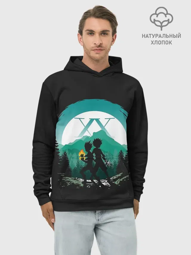 HH в круге бирюзовом