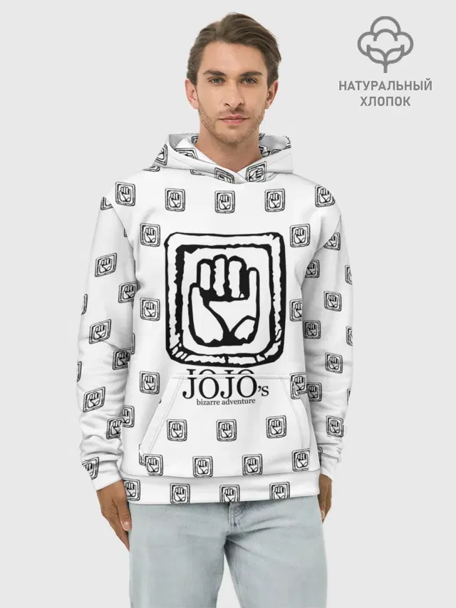 Лого джоджо белый