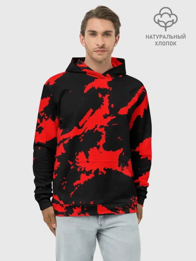Красный на черном
