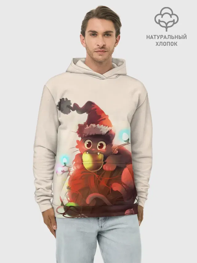 Новогодний кот