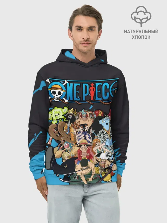 One Piece синий всплеск