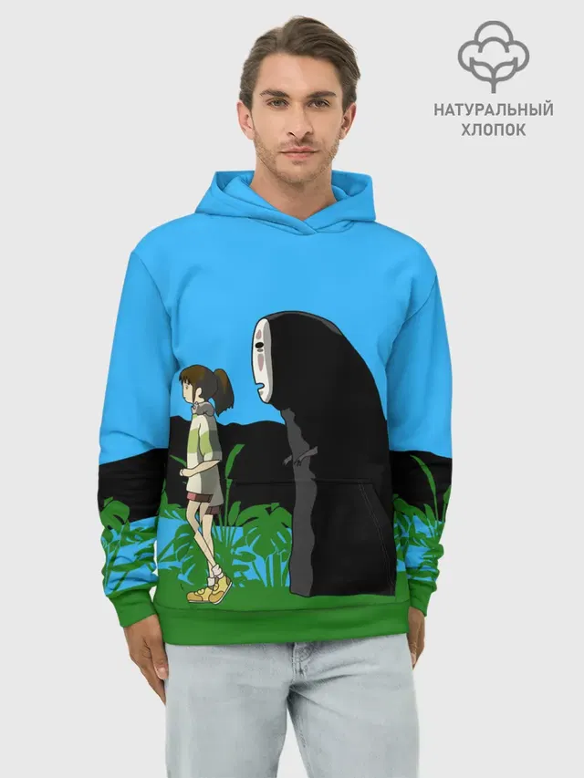 Тихиро гуляет с Каонаси
