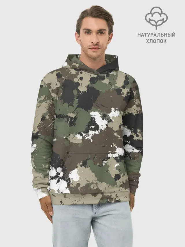 Камуфляж с кляксами