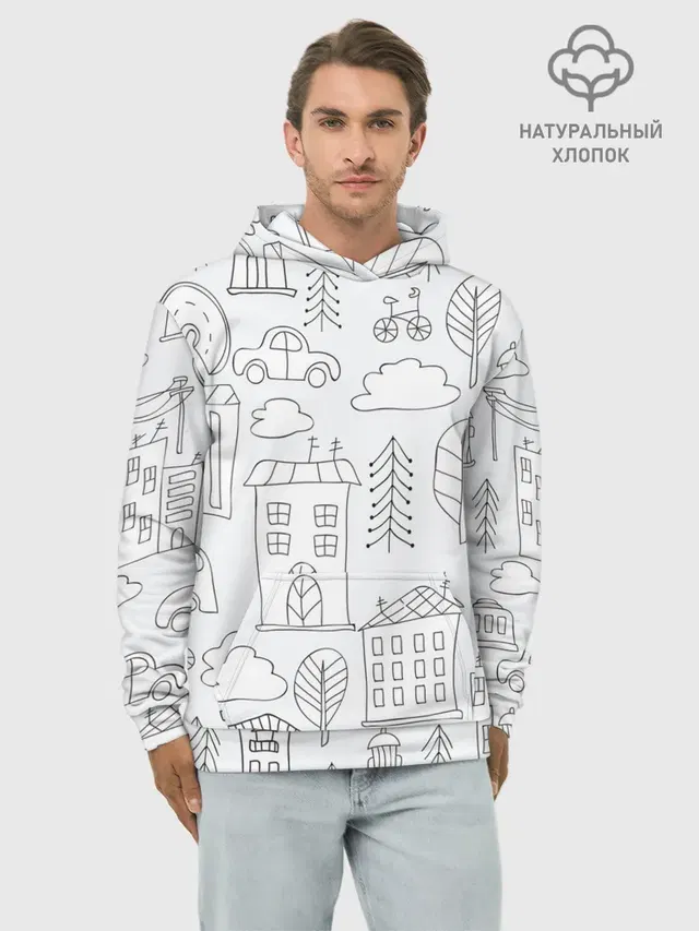 Нарисованный город